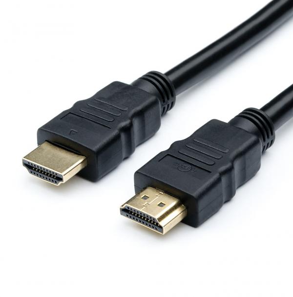 Кабель HDMI 2 м (в пакете) / ATcom HDMI (m) - HDMI (m) 2 м / Кабель HDMI 2 м (в пакете)