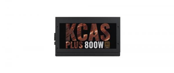 Блок питания Aerocool ATX 800W KCAS PLUS 800 80+ bronze (24+4+4pin) APFC 120mm fan 7xSATA RTL