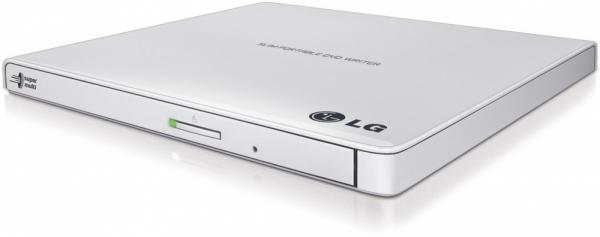 Привод DVD-RW LG GP57EW40 белый USB slim внешний RTL