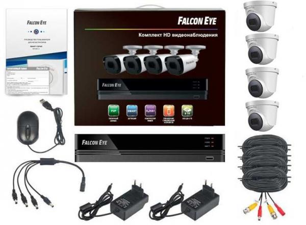 Комплект видеонаблюдения Falcon Eye FE-104MHD Дом SMART