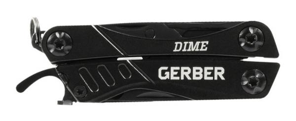 Мультитул Gerber Dime (1027819) 70мм 12функц. черный