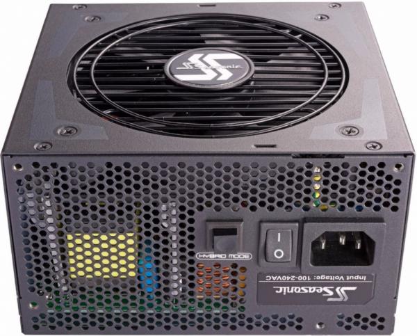 Блок питания Seasonic ATX 750W FOCUS Plus SSR-750PX 80+ platinum (24+4+4pin) APFC 120mm fan 8xSATA Cab Manag RTL