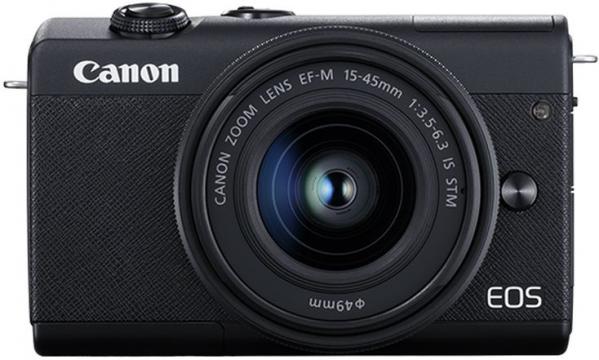 Фотоаппарат Canon EOS M200 черный 24.1Mpix 3" 4K WiFi 15-45 IS STM LP-E12 (с объективом)