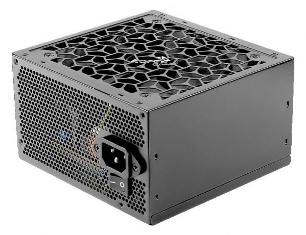 Блок питания Aerocool ATX 650W AERO BRONZE 80+ bronze (24+4+4pin) APFC 120mm fan 6xSATA RTL