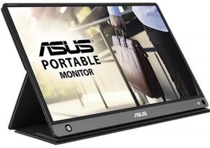Монитор Asus 15.6" Portable MB16AHP черный IPS LED 16:9 M/M матовая 250cd 178гр/178гр 1920x1080 FHD USB