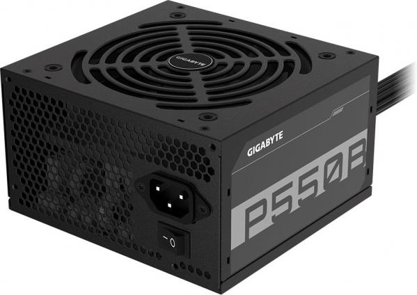 Блок питания Gigabyte ATX 550W GP-P550B 80+ bronze (24+4+4pin) APFC 120mm fan 6xSATA RTL