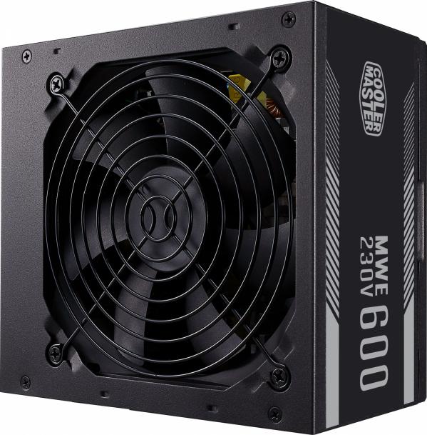 Блок питания Cooler Master ATX 600W MWE White 600W V2 80+ (24+4+4pin) APFC 120mm fan 6xSATA RTL