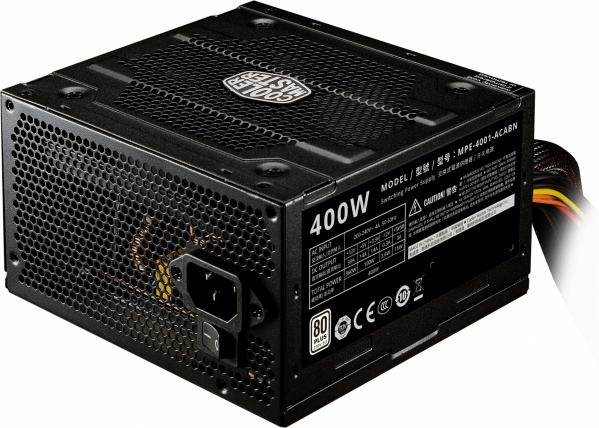 Блок питания Cooler Master ATX 400W Elite V4 80+ (24+4+4pin) 120mm fan 3xSATA RTL