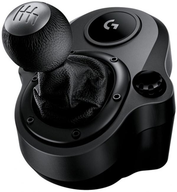 Блок рычагов Logitech G Driving Force Shifter черный USB