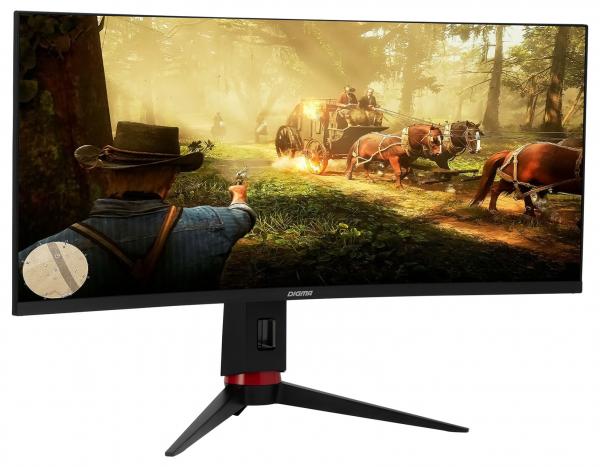 Монитор Digma 34" Gaming DM-MONG3410 3440x1440 165Hz G-Sync 300cd/m2 21:9