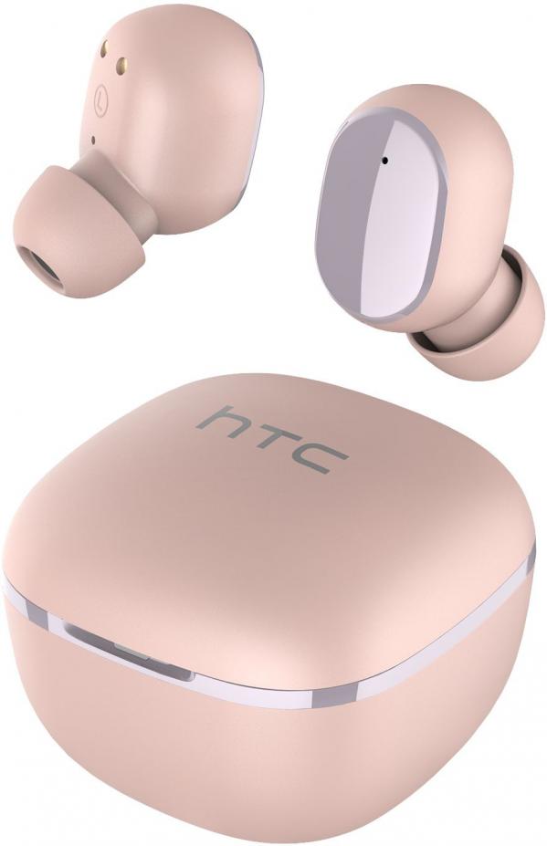 Гарнитура вкладыши HTC TWS3 True Wireless Earbuds 2 розовый беспроводные bluetooth в ушной раковине