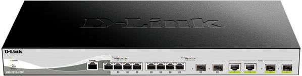 Коммутатор D-Link DXS-1210-12TC 8x10G 2SFP+ настраиваемый