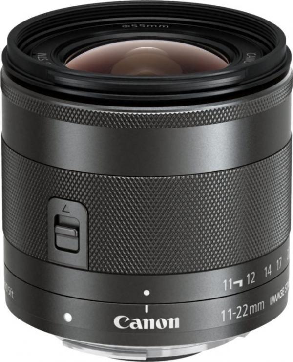 Объектив Canon EF-M IS STM (7568B005) 11-22мм f/4-5.6 черный