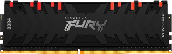 Память оперативная / Kingston FURY Renegade RGB KF440C19RBA/8 / Kingston 8GB 4000MHz DDR4 CL19 DIMM FURY Renegade RGB