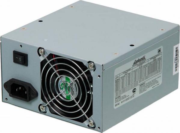 Блок питания LinkWorld ATX 500W LW2-500W case (24+4pin) 80mm fan 3xSATA RTL