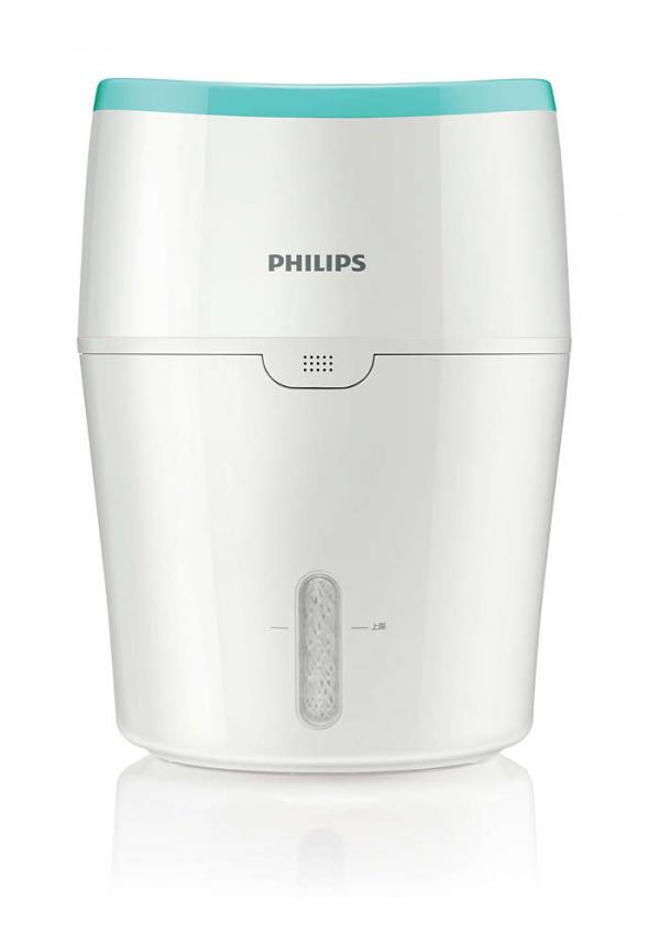 Увлажнитель Philips / Увлажнитель воздуха PHILIPS HU4801/01 / Увлажнитель Philips/ 2 скорости, площадь 25м2, объём резервуара 2 л, авто отключение при отсутствии воды