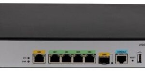Роутер H3C RT-MSR2600-6-X1 (RT-MSR2600-6-X1-GL) 10/100/1000BASE-TX/SFP черный