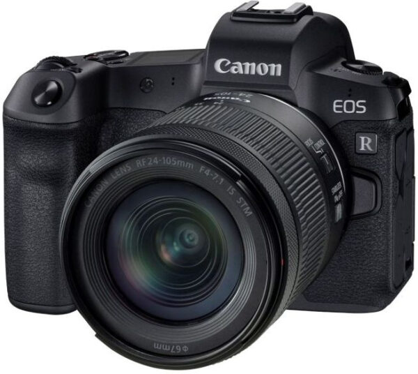 Фотоаппарат Canon EOS R черный 30.3Mpix 3.15" 2160p WiFi RF 24-105 mm F4-7.1 IS STM LP-E6N (с объективом)