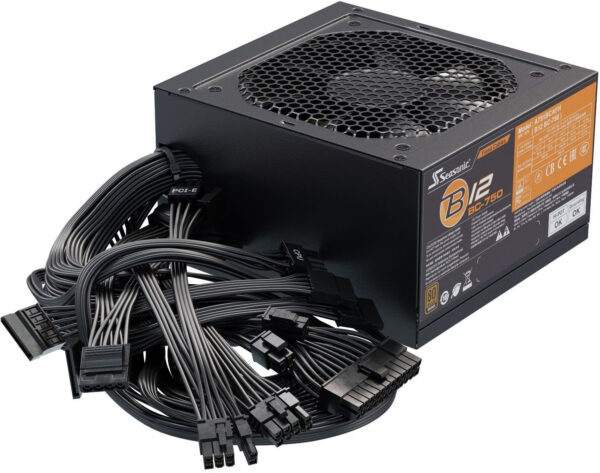 Блок питания Seasonic ATX 750W B12 BC-750 80+ bronze (24+8+4+4pin) 120mm fan 6xSATA RTL