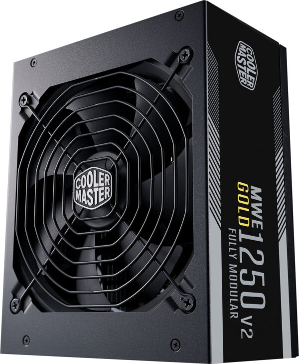 Блок питания Cooler Master ATX 1250W MWE Gold V2 80+ gold (24+8+4+4pin) APFC 140mm fan 12xSATA Cab Manag RTL