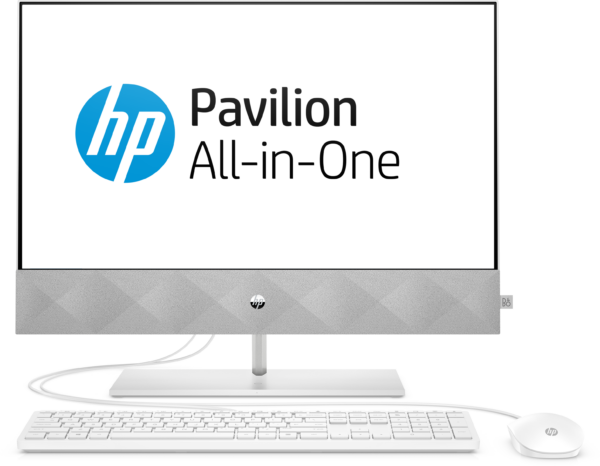 Моноблок / HP Pavilion 24-k0005ur / HP Pavilion 24-k0005ur AiO  23.8"(1920x1080)/AMD Ryzen 3 4300U(2.7Ghz)/4096Mb/128PCISSDGb/noDVD/IntAMD Intergrated Graphics /Cam/WiFi/war 1y/White/FreeDOS + USB KBD, USB MOUSE