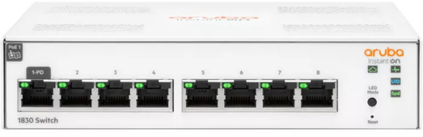 Сетевой коммутатор / Hewlett Packard Enterprise JL810A#ABB / Aruba Instant On 1830 8G Switch