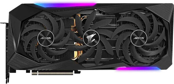 Видеокарта Gigabyte PCI-E 4.0 GV-N307TAORUS M-8GD NV RTX3070TI 8192Mb 256 GDDR6X 1 (плохая упаковка)