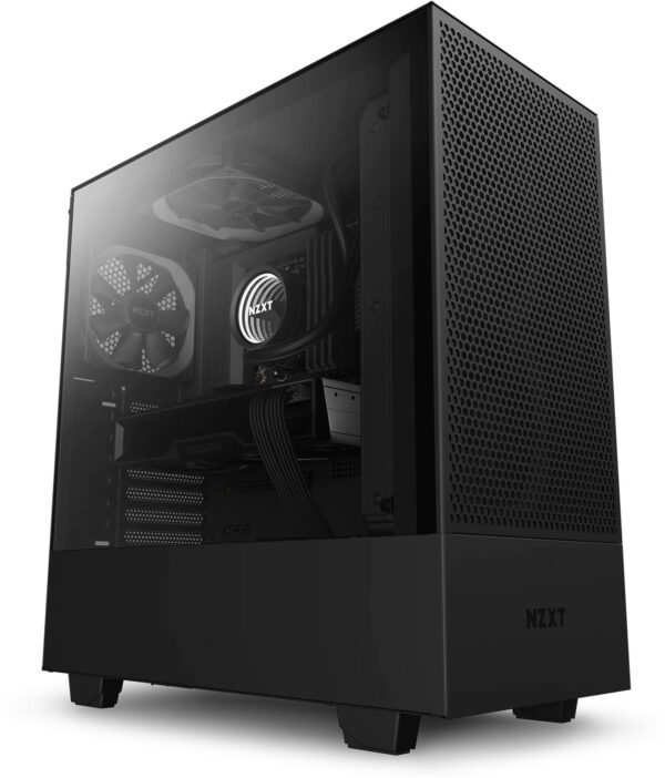 Корпус NZXT H510 V2 CA-H52FB-01 черный без БП ATX 2x120mm 3x140mm 1xUSB3.0 audio b (плохая упаковка)