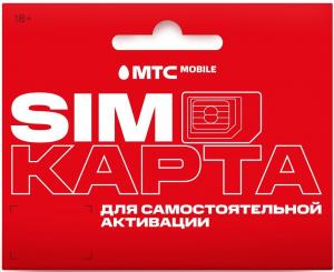 Карта SIM МТС Тарифище -7 дней с тарифным планом (саморегистрация) Хабаровский край
