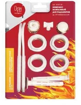 Набор установочный Ogint (117-6589) для радиат. 1/2" резьбовой (плохая упаковка)