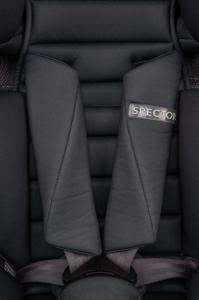 Автокресло Happy Baby Spector до 36 кг (0/1/2/3) черный/серый