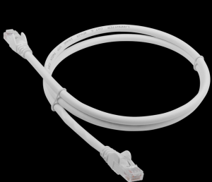 Патч-корд LANMASTER LSZH UTP кат.6, 0.5 м, белый