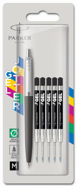 Набор Parker Jotter Original BTS (2141129) черный ручка гелевая M блистер (плохая упаковка)