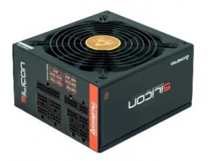 Chieftec Silicon SLC-650C (ATX 2.3, 650W, 80 PLUS BRONZE, Active PFC, 140mm fan, Full Cable Management) Retail