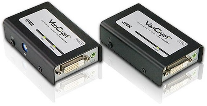 ATEN DVI Extender with Audio W/EU ADP.