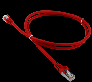 Патч-корд LANMASTER LSZH FTP кат.5e, 10 м, красный