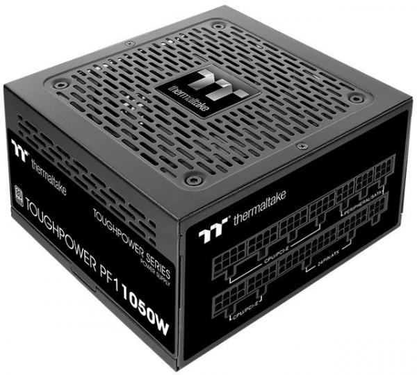 Блок питания Thermaltake ATX 1050W Toughpower PF1 80+ platinum 24+2x(4+4) pin APFC 140mm fan color LED 12xSATA Cab Manag RTL