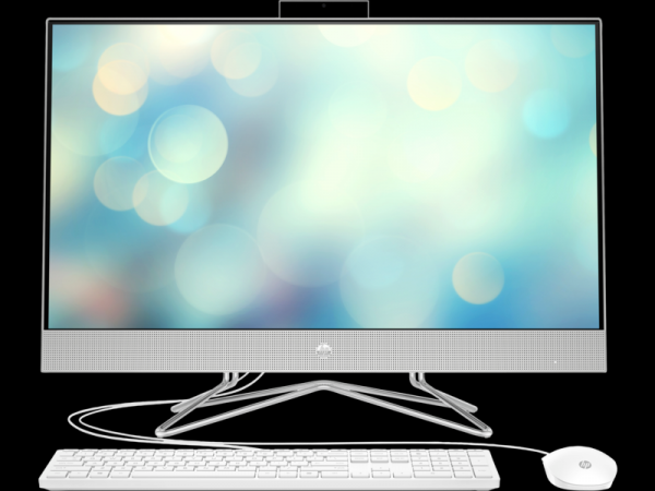 Моноблок / HP All-in-One 27-dp1078ny / Моноблок/ HP 27-dp1078ny AiO  27"(1920x1080)/Touch/Intel Core i7 1165G7(2.8Ghz)/8192Mb/1000Gb/noDVD/IntIntel Internal Graphics /Cam/WiFi/war 1y/Natural silver/FreeDOS + EN kbd