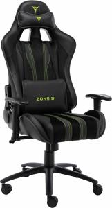 Кресло игровое Zone 51 Gravity эко.кожа/ткань с подголов. крестовина (плохая упаковка)