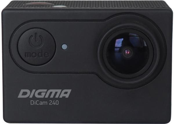 Экшн-камера Digma DiCam 240 черный