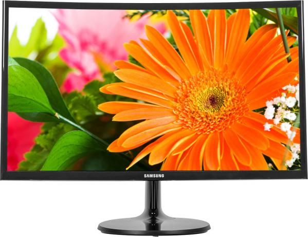 Монитор Samsung 23.5" C24F390FH черный VA LED 16:9 HDMI матовая 250cd 178гр/178гр 1920x1080 D-Sub FHD 3.3кг