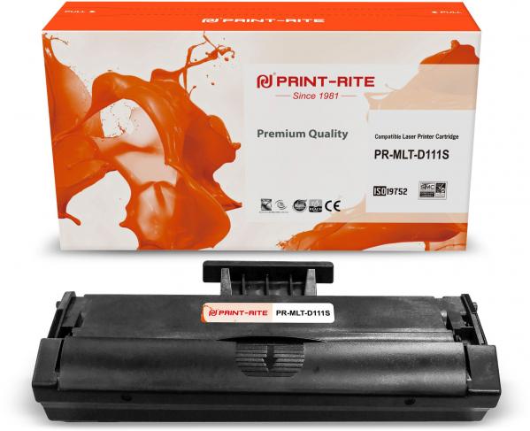 Картридж лазерный Print-Rite TFSFD9BPU1J PR-MLT-D111S MLT-D111S черный (1000стр.) для Samsung Xpress M2022/M2020/M2021/M2020W/M2070