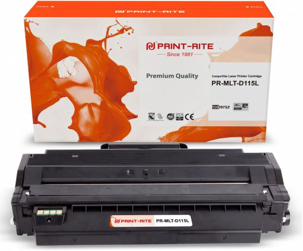 Картридж лазерный Print-Rite TFSFDQBPU1J PR-MLT-D115L MLT-D115L черный (3000стр.) для Samsung SL-M2620D/M2820ND/M2820DW