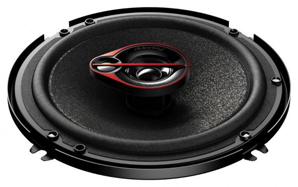 Колонки автомобильные Pioneer TS-R1651S-2 (без решетки) 300Вт 90дБ 4Ом 14.24см (6дюйм) (ком.:2кол.) коаксиальные трехполосные