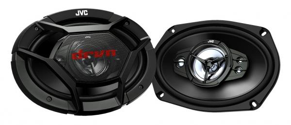 Колонки автомобильные JVC CS-DR6950H 550Вт 86дБ 4Ом 15x23см (6x9дюйм) (ком.:2кол.) коаксиальные четырехполосные