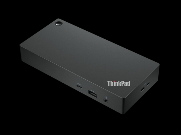 ThinkPad Universal USB-C Dock (2x DP 1.4, 1x HDMI 2.0, 3x USB 3.1, 2x USB 2.0, 1x USB-C, 1x RJ-45, 1x Combo Audio Jack 3.5mm), EU power cord included, rpl. 40AY0090EU