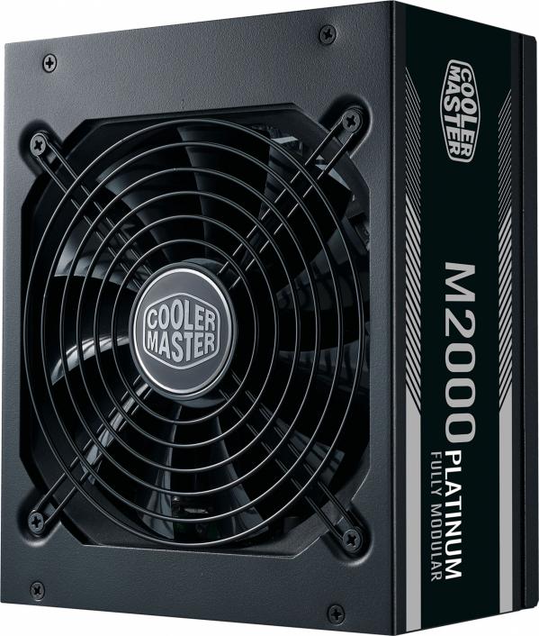 Блок питания Cooler Master ATX 2000W M2000 80+ platinum (24+8+4+4pin) APFC 140mm fan 12xSATA Cab Manag RTL