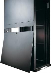 Комплект боковых стенок Lanmaster LAN-DC-CB-48UX12-SP шир.1070мм выс.2160мм черный (упак.:4шт)