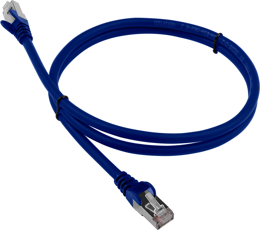 Патч-корд Lanmaster LAN-PC45/S6-5.0-BL FTP вилка RJ-45-вилка RJ-45 кат.6 5м синий LSZH (уп.:1шт)