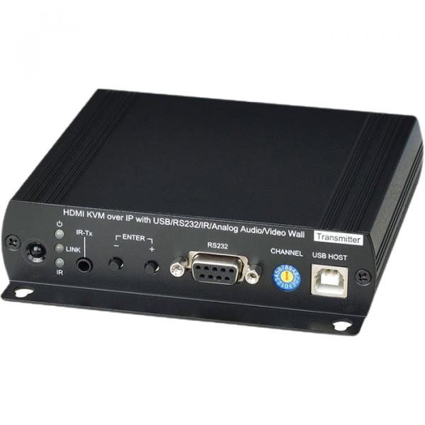 Передатчик / SCT HKM02BT / SCT HKM02BT Передатчик KVM HDMI(1080p и 1920x1200 (WUXGA), 60Гц), USB, аудио, RS232 и ИК сигналов по Ethernet до 150м (CAT5e/CAT6).